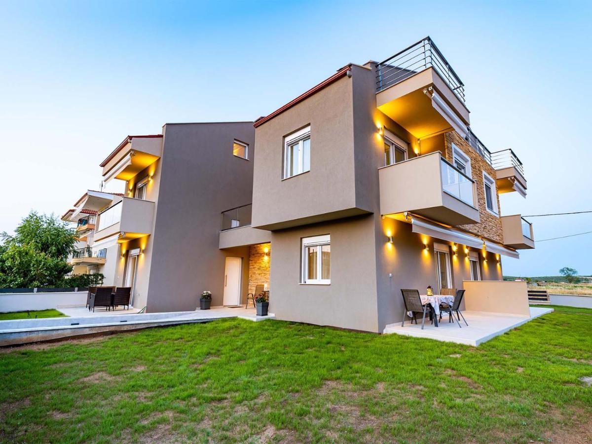 Kiosse Maisons By Travelpro Services Nea Flogita Halkidiki Bagian luar foto